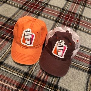 DUNKIN’ Men’s Cotton Twill & Trucker Cap Bundle of Two - Size OS/ADJ